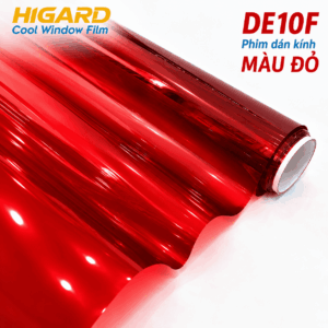 Phim Dán Kính Màu Đỏ Mã DE10F - Đổi Màu Và Tạo Điểm Nhấn Nổi Bật 7 Phim dán kính màu đỏ DE10F trang trí vách kính văn phòng
