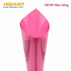 Phim Dán Kính Màu Hồng DE14F Higard thiết kế hiện đại