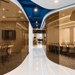 Phim dán kính màu trà HT50 trang trí cửa kính nhà ở